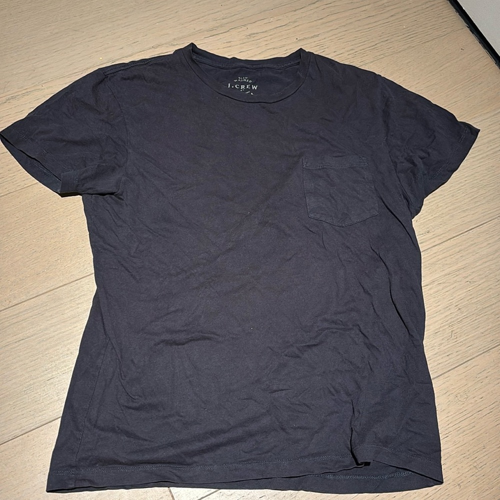 J CREW Men Short Sleeve T Shirt (Navy)